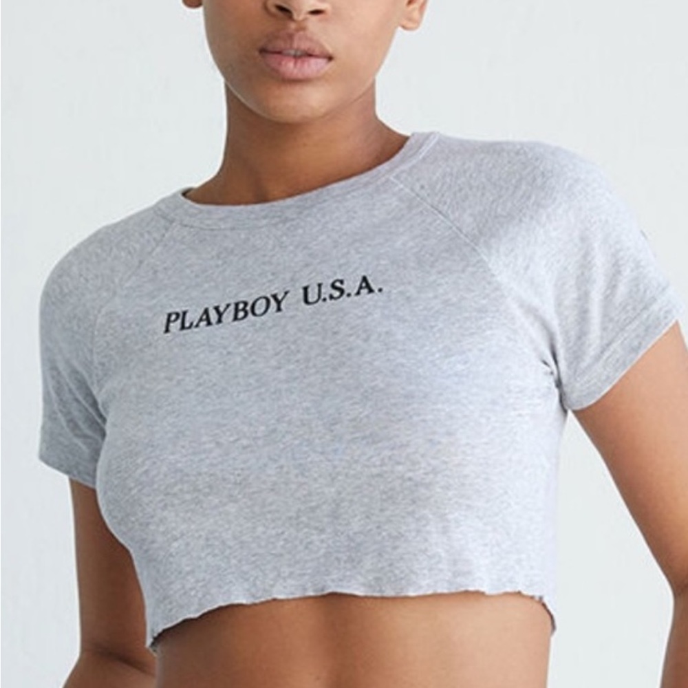 PLAYBOY Cropped T-Shirt